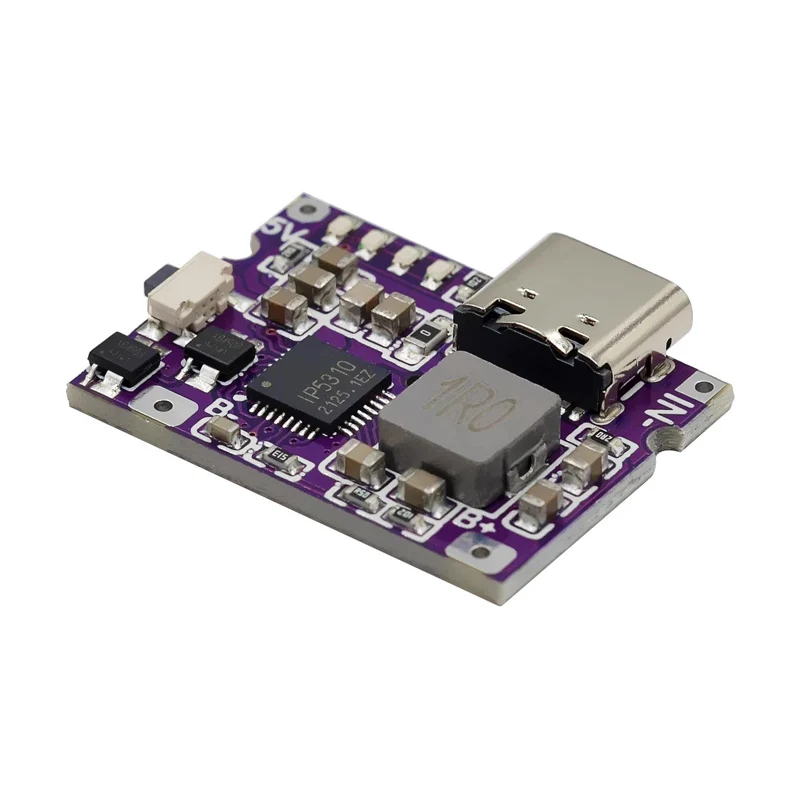 Зарядное устройство Mini type-C материнская плата 3A зарядка и разрядка встроенный