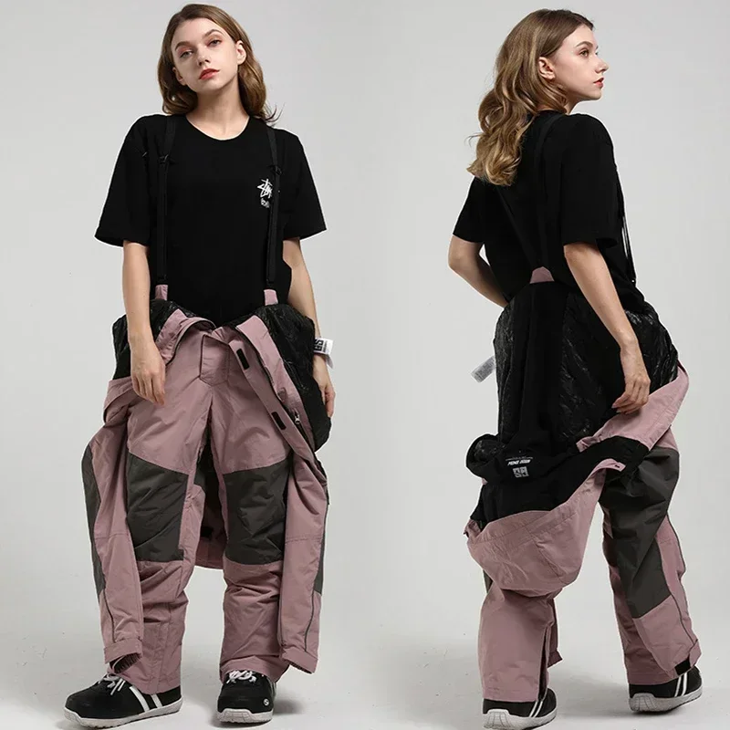 Лыжный костюм женский цельный одежда для сноуборда водонепроницаемый