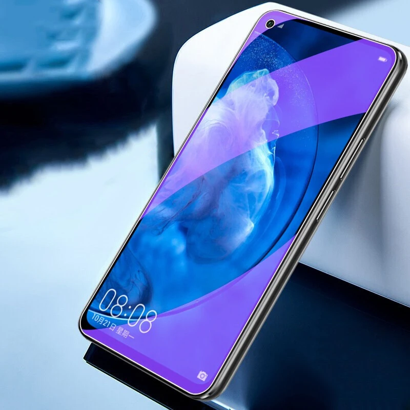 

2.5D Screen Protector For Huawei Nova 5 5i Pro 5T 5Z Tempered Glass Green Light Anti Blue Matte Frosted Glass No fingerprint