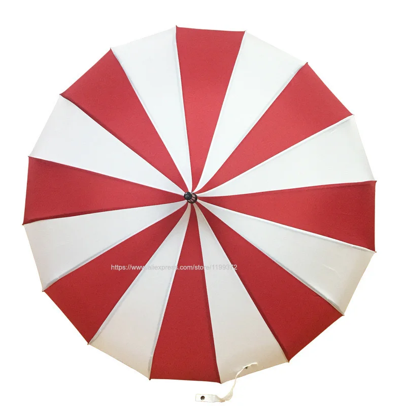 Зонтик пагода в Парижском Стиле 20 шт. зонты черно-белую полоску солнцезащитный