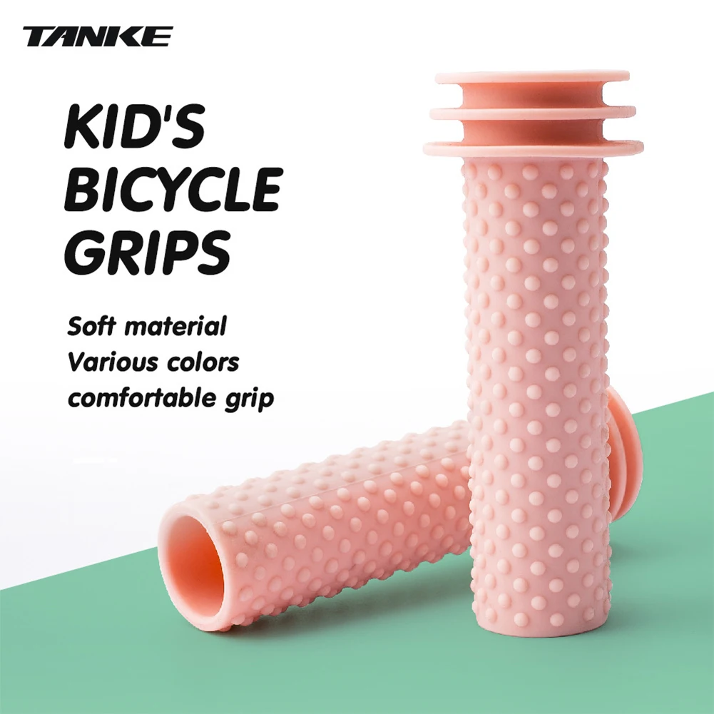 

TANKE Scooter Handle Grips Children's Bicycle Cover Anti-skid Handlebar Grip Soft Non-Slip Waterproof Kids Handle Bar