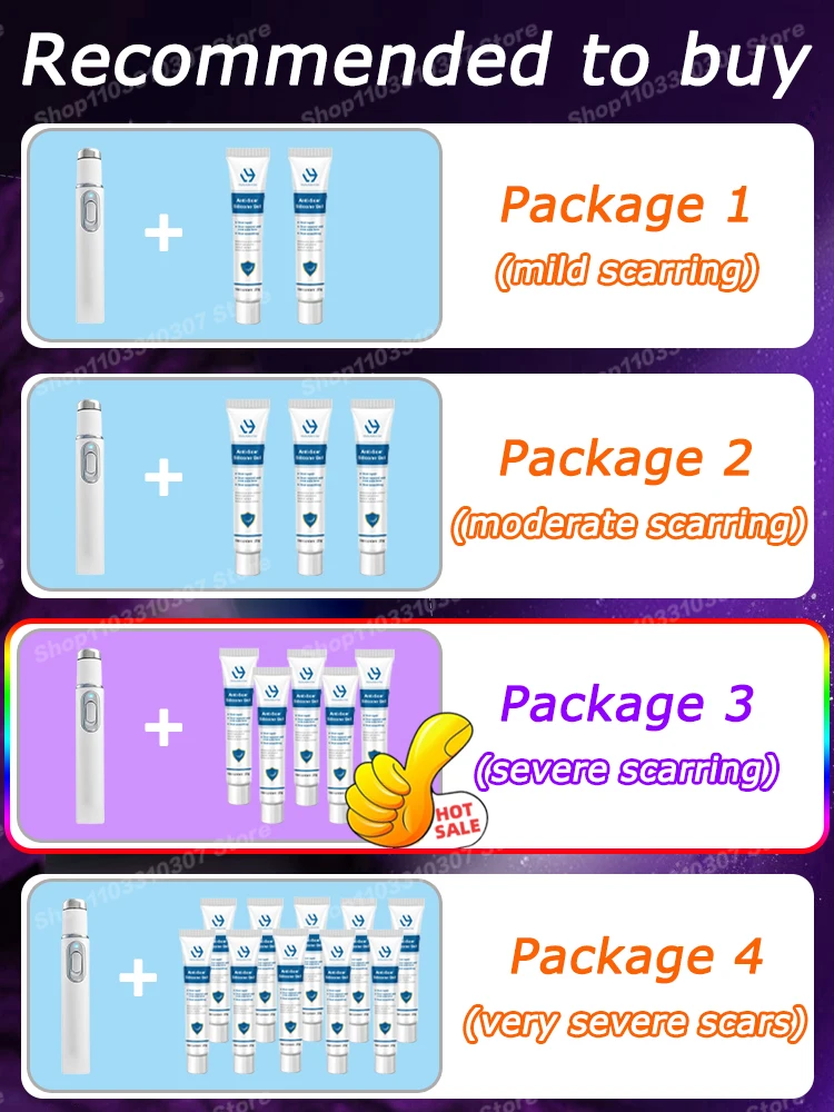 Ремонт шрамов для удаления Keloid