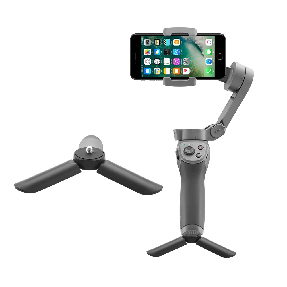 

Portable Mini Desktop Tabletop Tripod For Zhiyun Smooth 4/Feiyu Vimble For DJI OSMO Mobile 2 Handheld PTZ Stabilizer