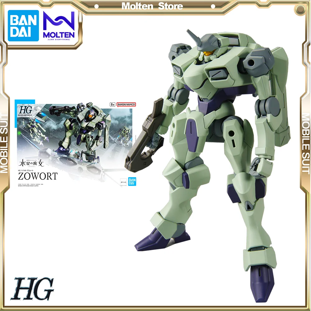 

BANDAI Original HG 1/144 Zowort Tickbalang Mobile Suit Gundam: The Witch from Mercury Gunpla Model Kit Assembly/Assembling