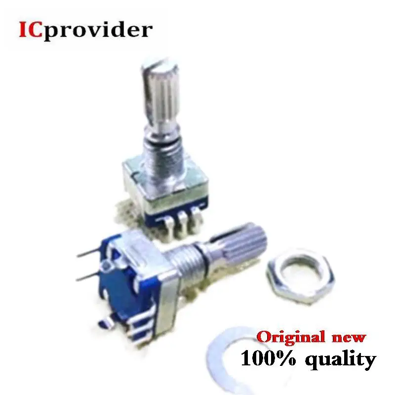 20 шт./лот переключатель роторного энкодера короткая ручка на пять футов |