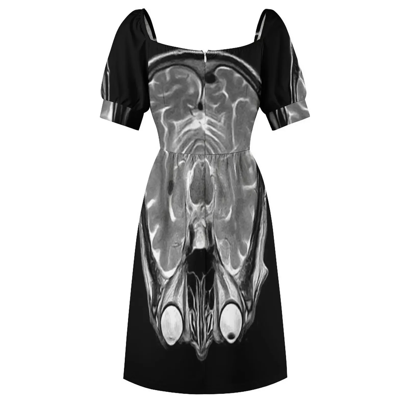 Платье MRI of the Brain с короткими рукавами летние платья юбкой для женщин роскошные
