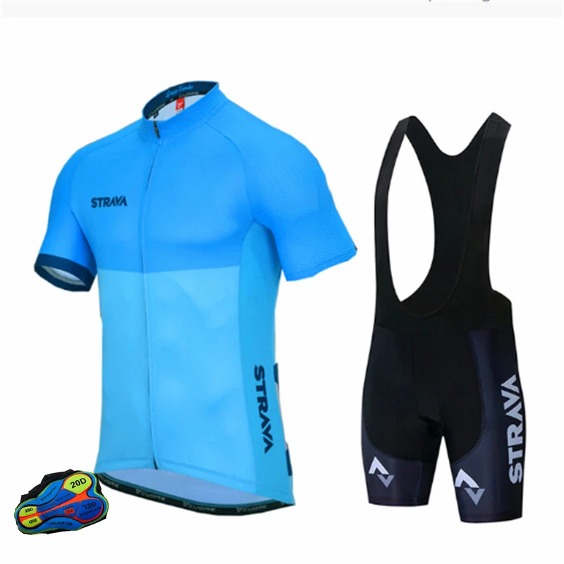 

STRAVA Custom Team Quick Dry MenSet Sublimated Printing Bike Bicycle Cycling Wear Clothing Uniforms Sportswear Cycling Jerseys