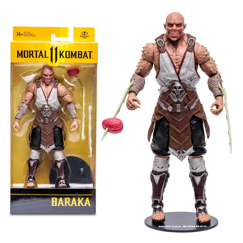 

Оригинальная Мерцающая фигурка Kombat - Baraka (вариант) 7 дюймов, модель, коллекционная игрушка, подарок на день рождения
