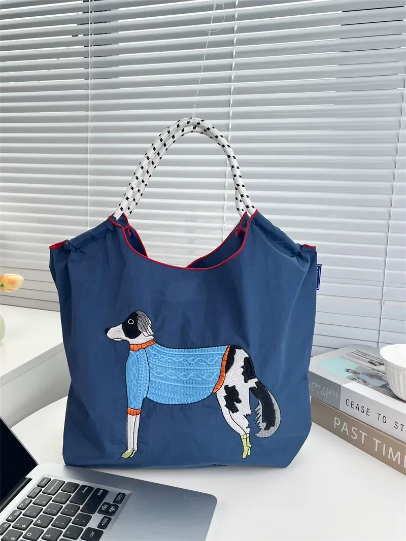 Новинка 2024 холщовая сумка для подмышек пригородная сумка-тоут маленькая через