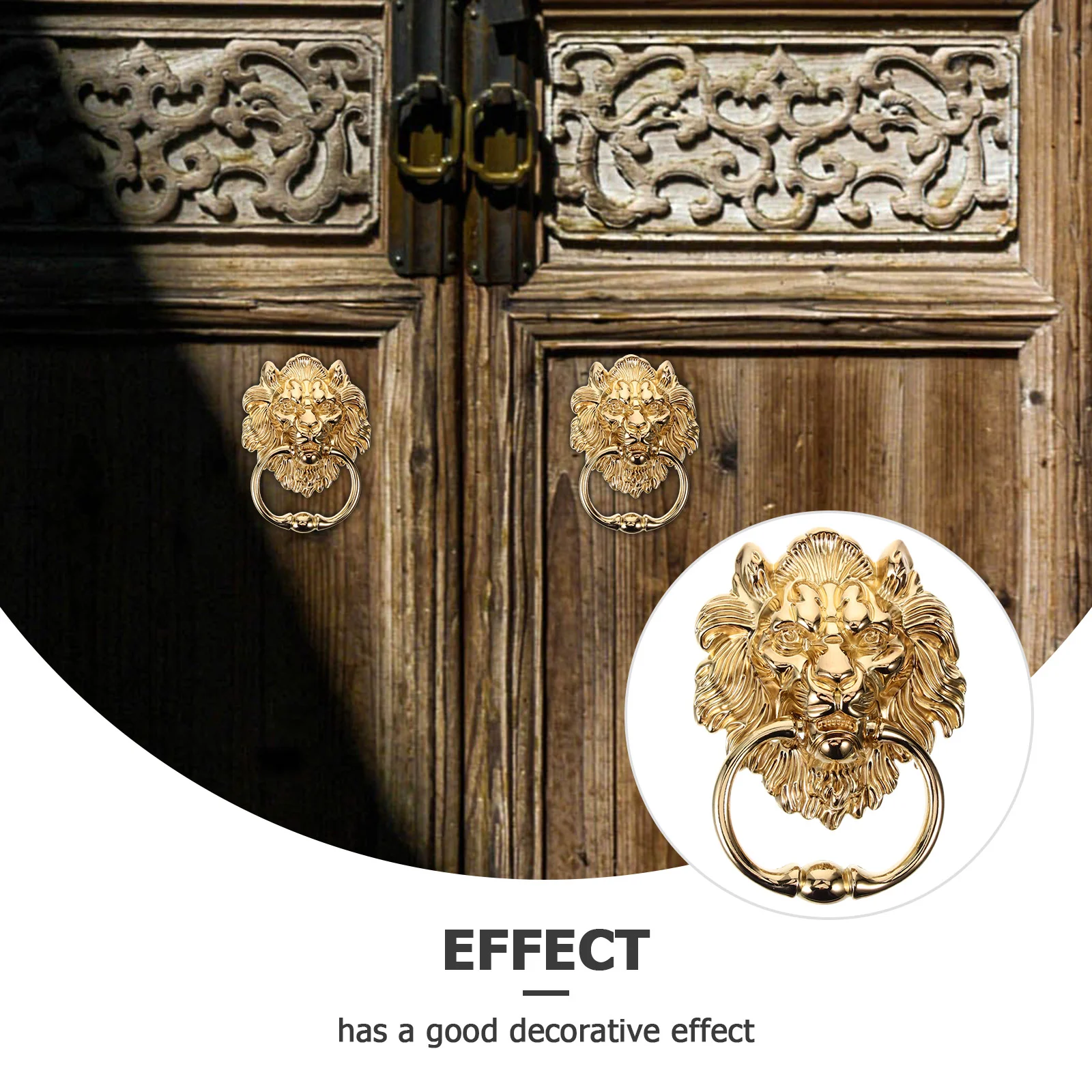 Выдвижной ящик дверная ручка металлический молоток переднее кольцо с головой