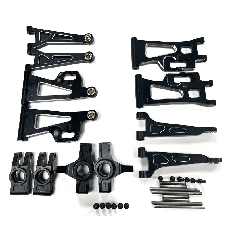 

Металлические детали для радиоуправляемого автомобиля MJX 14210 14209, верхний и нижний поворотный рычаг, рулевая тяга, комплект заднего сиденья