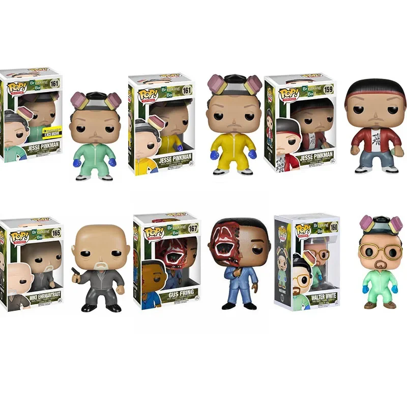 Фигурка Funko POP Breaking Bad Джесси Пинкман 159 # Майк эрмантраут 165 Уолтер Уайт 160 Гус Фринг