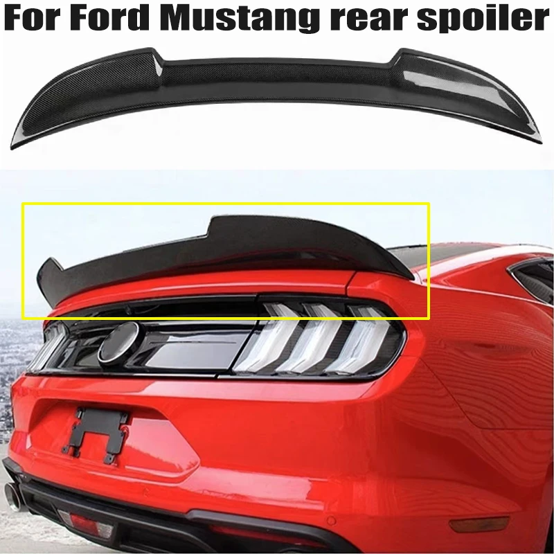 Спойлер для Ford Mustang GT500 2015 2016 2017 2018 2019 2020 2021 2022 FRP/углеродное волокно крышка