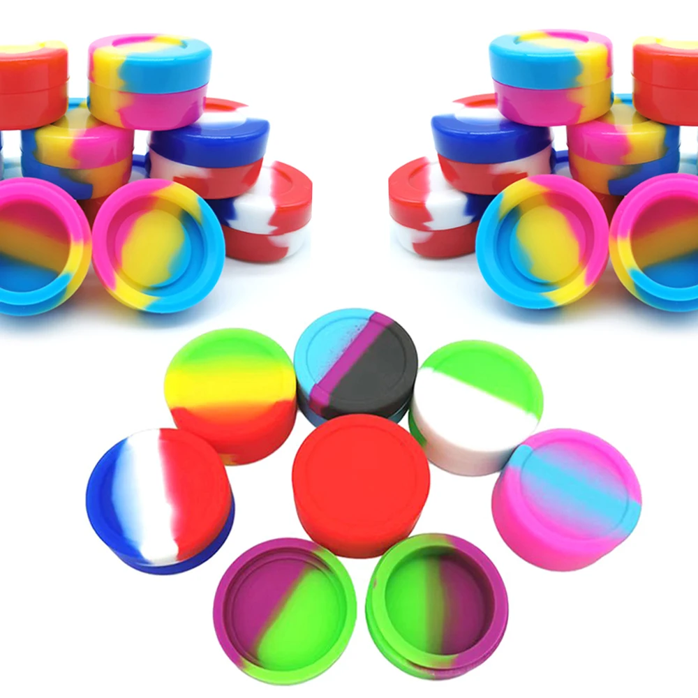 

10 шт., силиконовые банки 10 мл/22 мл