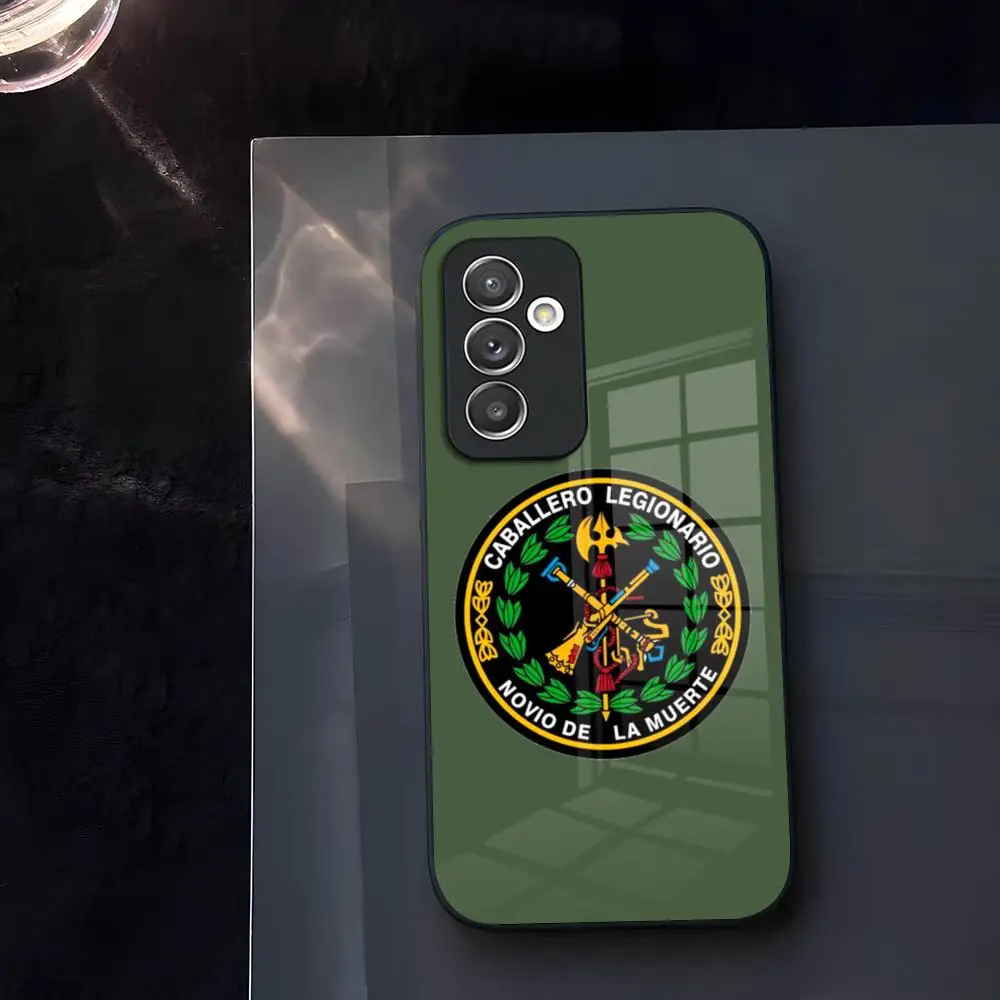 Чехол для телефона с испанским легионом Samsung Galaxy S21 S22 S20 S24 S23 Ultra Fe Plus A34 A54 A24 A52 A53 M54