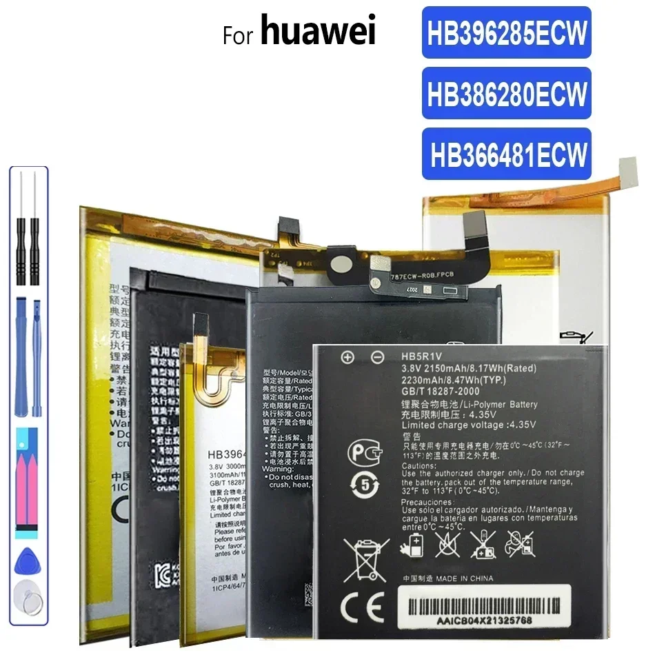 Аккумулятор для Huawei P9 P10 P20 Lite P9Lite Honor 8 9 10 9i 10I 20i V9 5C 6C 7C 7A Pro Enjoy 7S