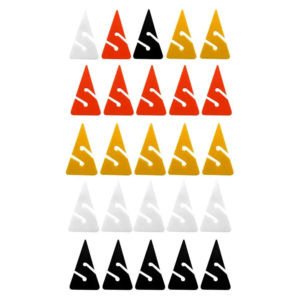 

Pack 5 Durable PVC Professional Safety Scuba Cave Wreck Diving Directional Rope Markers Accessories