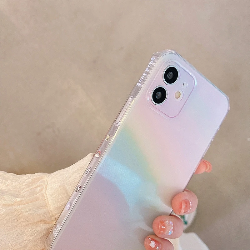 

Радужный градиент подходит для Xiaomi 11 / 11ultra / 11pro / 11 youth мобильный телефон case Xiaomi 10 / 10s / 10