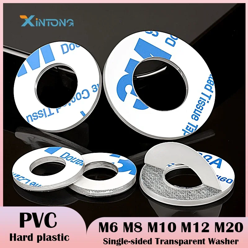 Прозрачные шайбы из ПВХ M6 M8 M10 M12 M20
