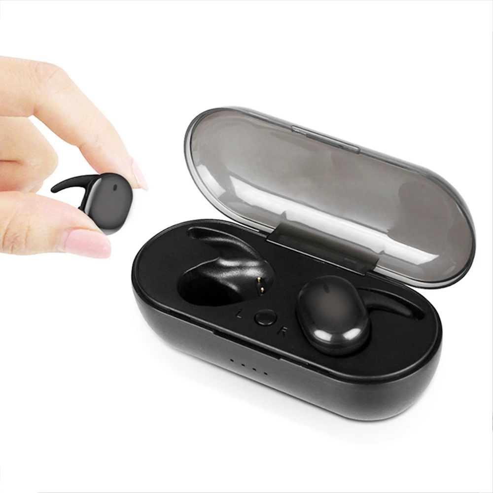 Sweatproof Sport Headset In-ear Earphone Charging Case Touch