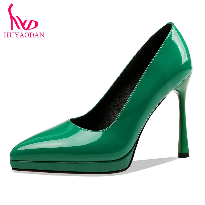 

Женские туфли-лодочки на платформе, классические офисные туфли-лодочки с острым носком и высоким каблуком, черного и абрикосового цвета, весна-лето 2023