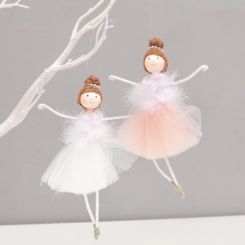 

4/3/2 шт. Рождественская милая кукла девочка Рождественское украшение для дома 2023 Новогодний подарок Рождественская елка подвесные украшения Рождественский Декор