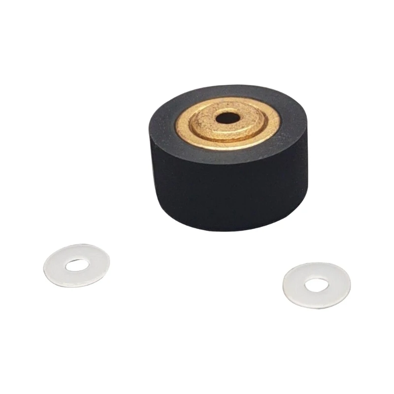 

12x12x6mm With Axial Metal Pinch Roller Belt Wheel For REVEX Cassette B215 / B710 and STUDER A721 / A710 Cassette