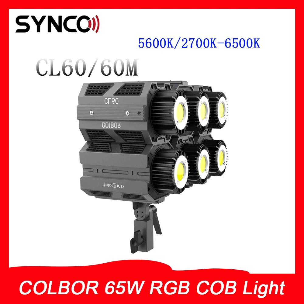 SYNCO COLBOR CL60/60M 2700K-6500K фотографическое освещение профессиональный видеосвет для Canon