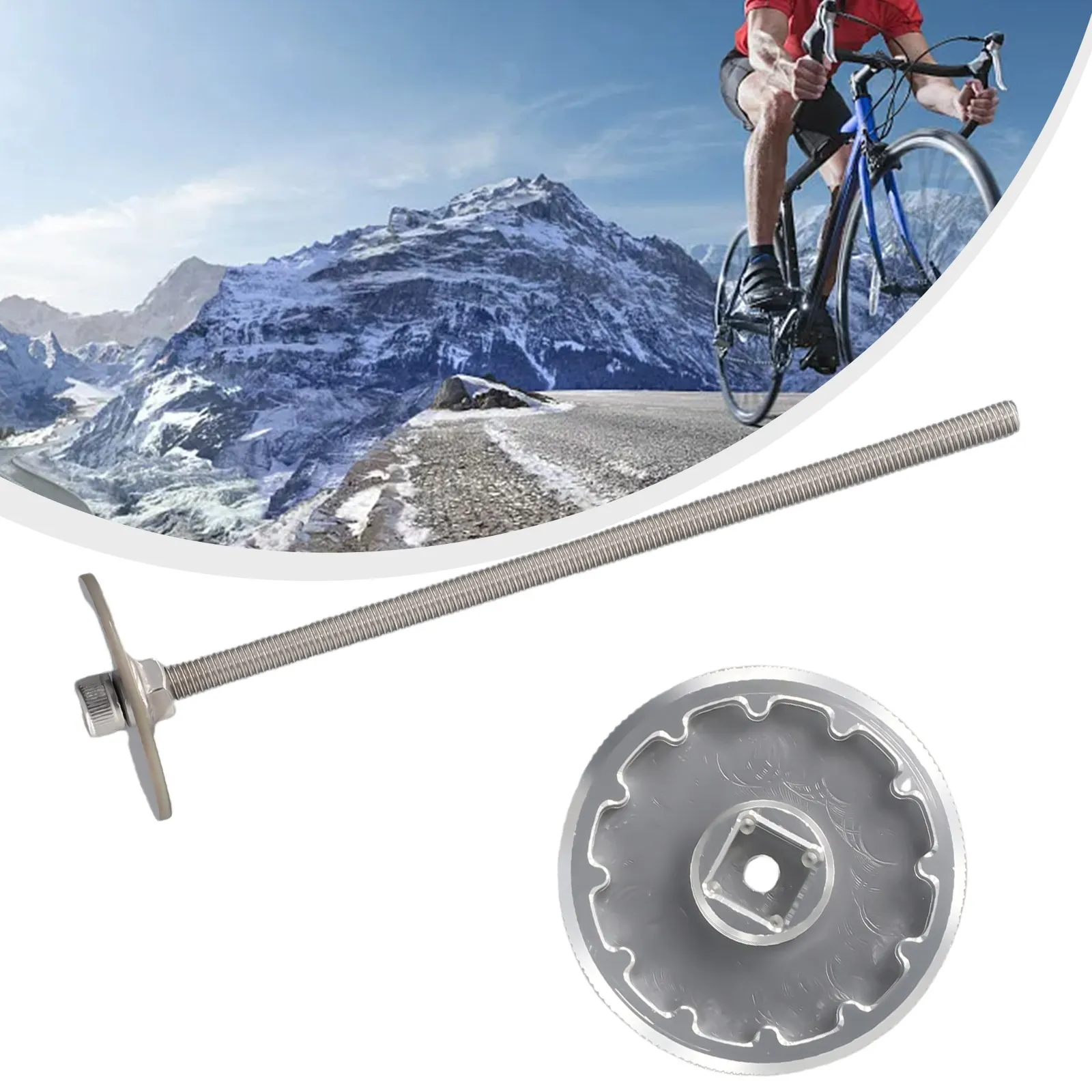 Велосипедный ключ инструмент для каретки алюминий около 187 г инструменты