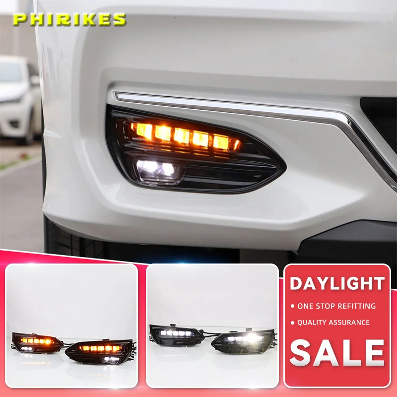Дневные ходовые огни DRL дневные 12 В крышка противотуманной фары из АБС-пластика с