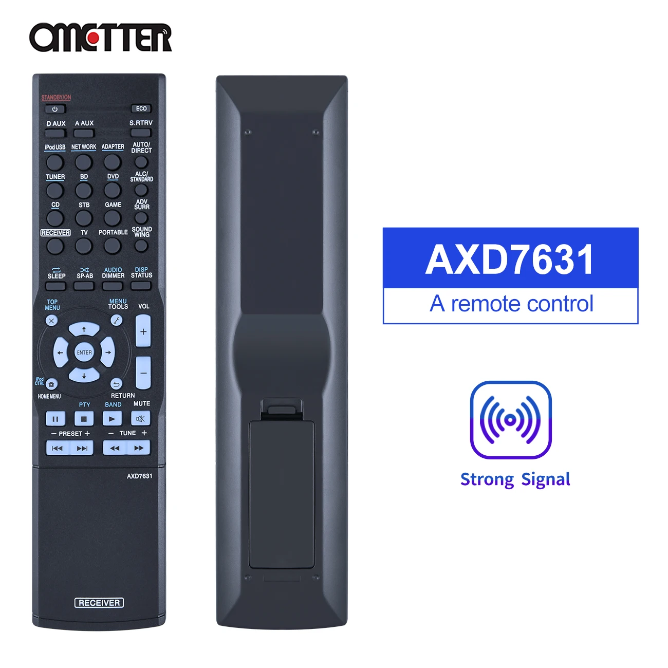 New AXD7631 Replaced Remote Control Fit For Pioneer VSX-S300 AV Reciever