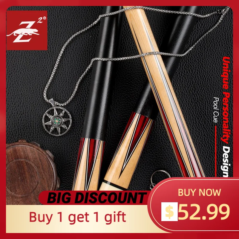 

PREOAIDR 3142 Z2 Billiard Pool Cue Stick with Gifts 11.5mm Tip 5/16x18 Joint Stick Billiard Cue Kit Professional Black 8 China