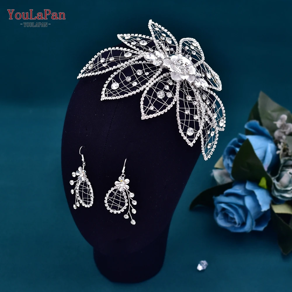 

YouLaPan HP516 Flower Shape Woman Hair Comb Wedding Hair Accessories Bride Headdress Pageant Headwear Hair Clip Bridal Tiara