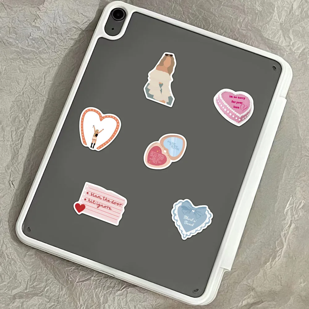 Водостойкие наклейки для ноутбука 50 шт