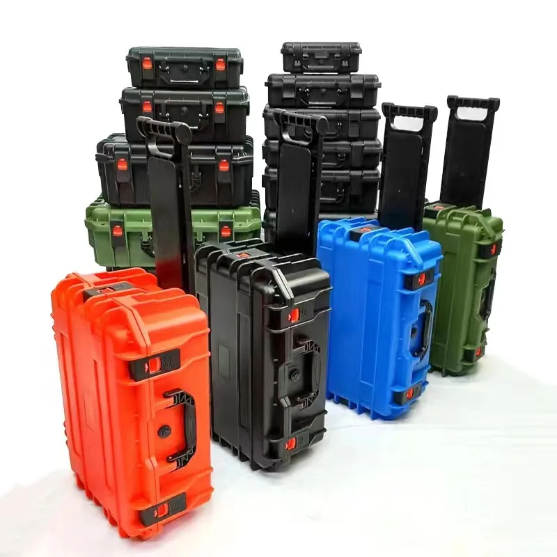 Trolley Safety Case Hardware Tool PP Multi Function Portable Board Equipment Shipping T0oolbox Protective Waterproof Storage Box