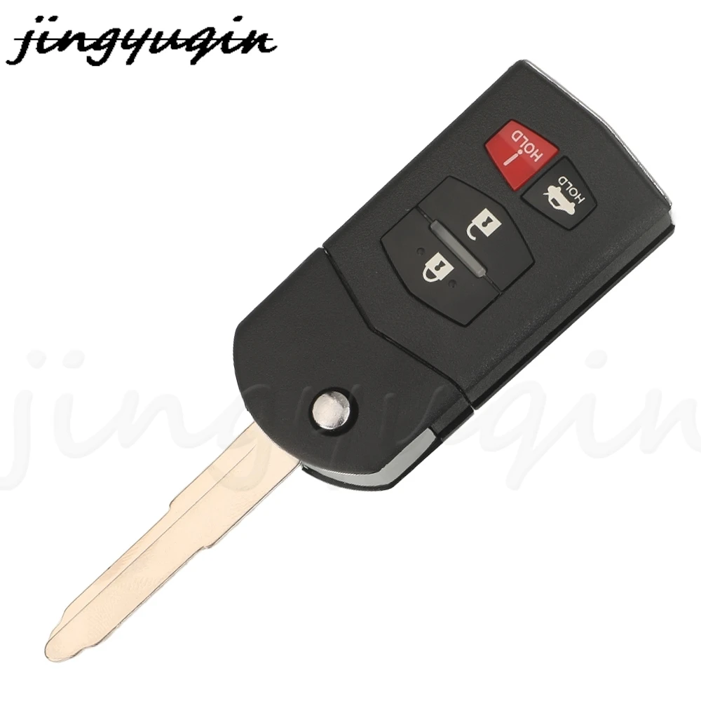 Jingyuqin BGBX1T478SKE125-01 3/4 кнопочный откидной дистанционный Автомобильный ключ 315 МГц 4D63