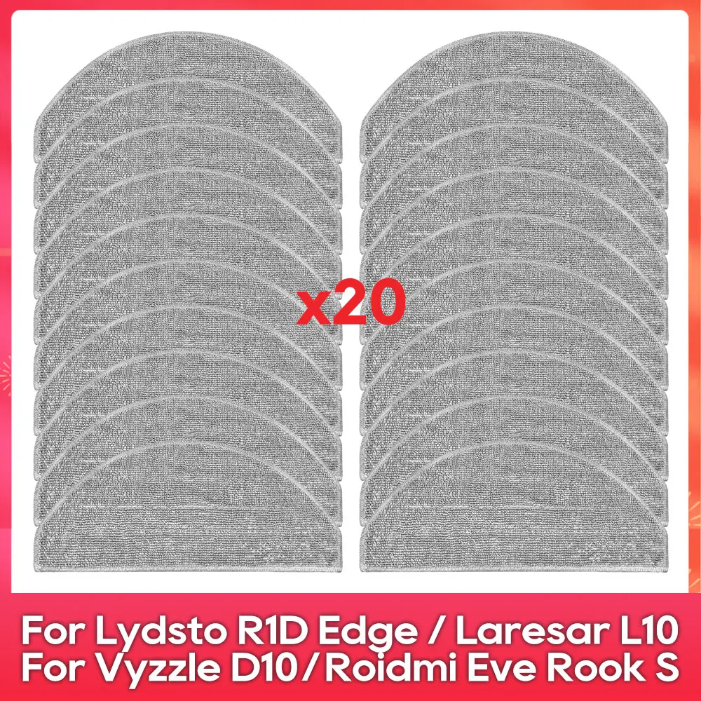 

Набор щеток, фильтров и швабр для ILIFE V20, Vyzzle D10, Laresar L10, Lydsto R1D Edge, Roidmi Eve Rook S, MiWhole M9 Lite OSSIEAO