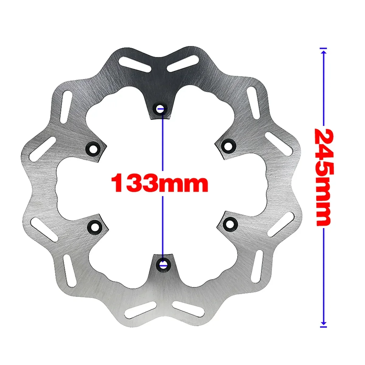 

Задние тормозные диски 240/245 мм, роторы мотоцикла для Yamaha YZ 125 250 250F 450F 125X 250X 250FX 450FX WR 250F 450F 2002-2018, модель