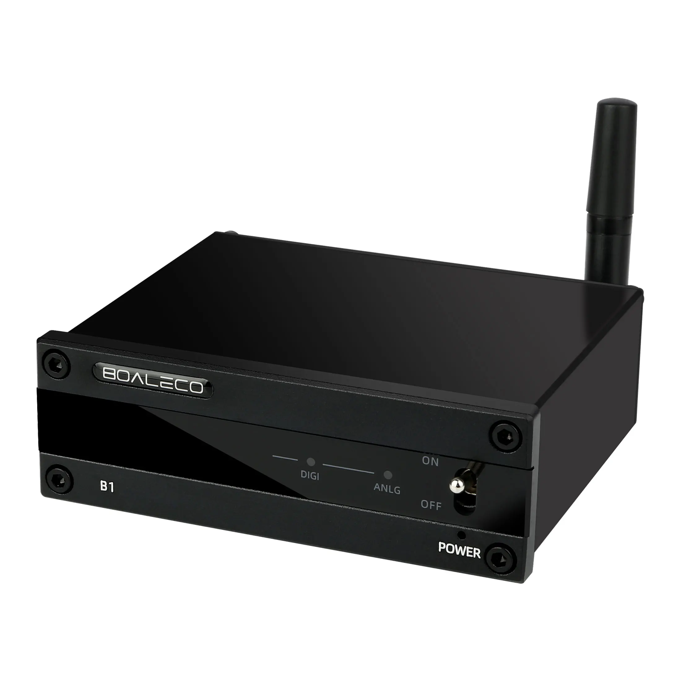Фото Аудиоприемник BOALECO B1 HiFi Bluetooth с передачей звука Hi-Res без потерь, aptX HD, выходы RCA/оптический/коаксиальный для усилителя и колонок №4