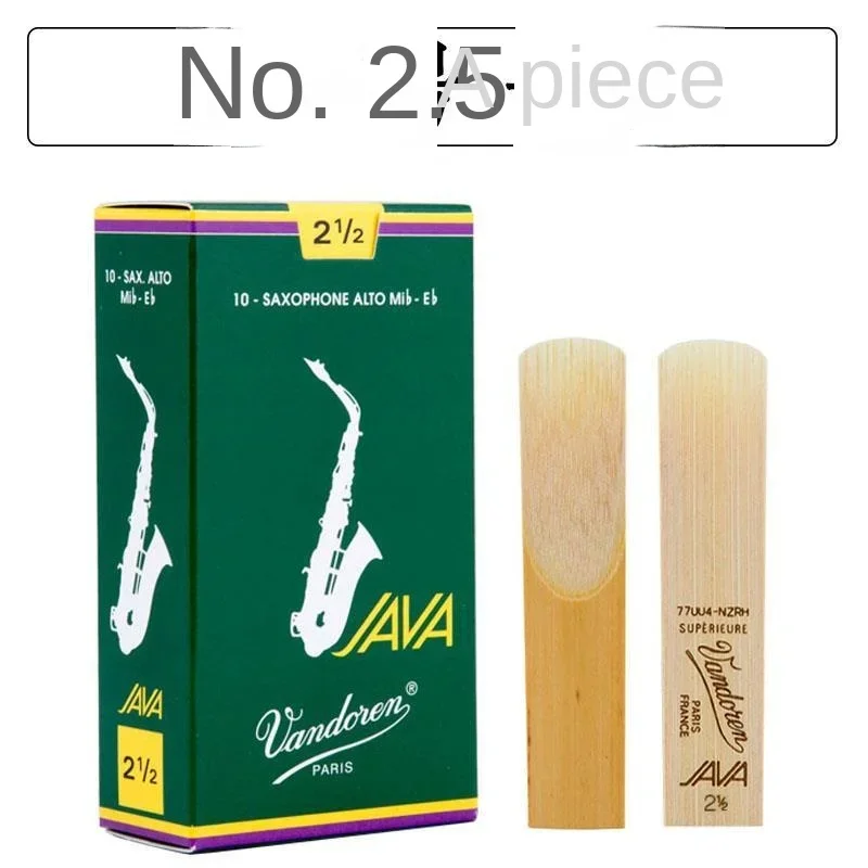 Трость для альт-саксофона Bendlin Box JAVA E-flat 2 5 French Vandoren Pop Jazz коробка из 10 шт.