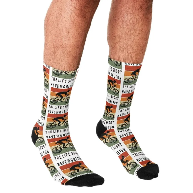 

Забавные мужские носки с наилучшими пожеланиями, носки с наилучшими пожеланиями в стиле Харадзюку, мужские счастливые носки в стиле хип-хоп, новинка, милые повседневные сумасшедшие носки для мальчиков