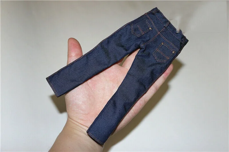 

1/6th Blue jeans Model For 12" HT DAM SS 3A Male Figure Toys