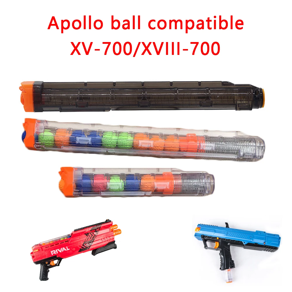 

Зажим для магазина Zeus Apollo Ball Bullet Black, совместим с длинными зажимами для пуль, детский игрушечный пистолет Дротика Series Zeus, для хранения оборуд...