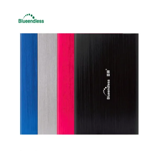 Фото Blueendless Внешние жесткие диски HD 80 Гб 500 Гб HDD ультра-тонкий сейсмический портативный жесткий диск для хранения или ноутбука №5