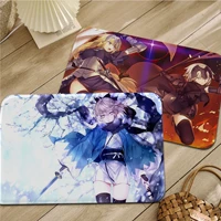 fate grand order bathroom mat washable non slip living room sofa chairs area mat kitchen welcome doormat