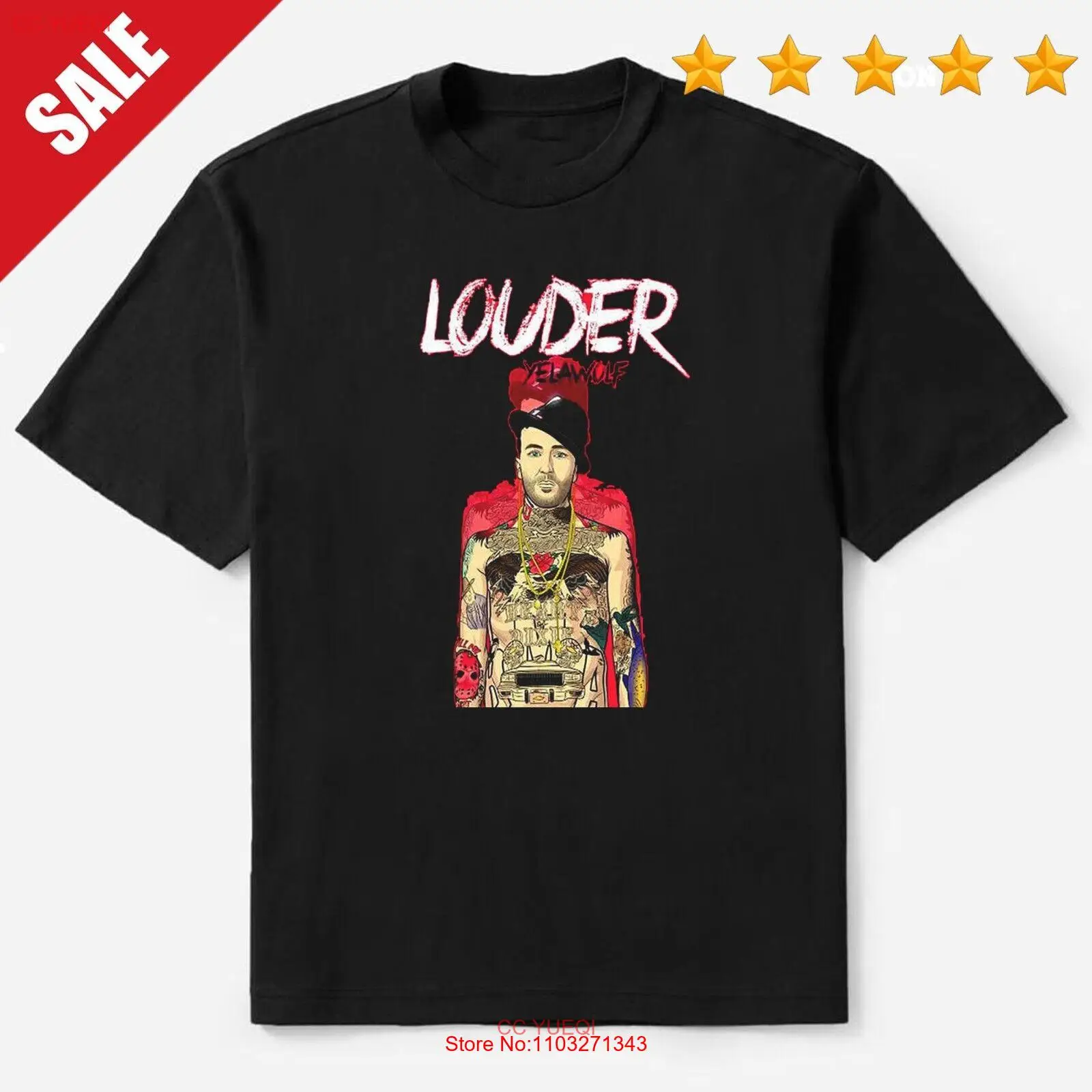 Лидер продаж Yelawolf рубашка с надписью подарок для семьи черная женская футболка