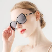 sunglasses women 2022 new fashion sunglasses pearl paste polarized driving glasses woman gafas de sol hombre uv400