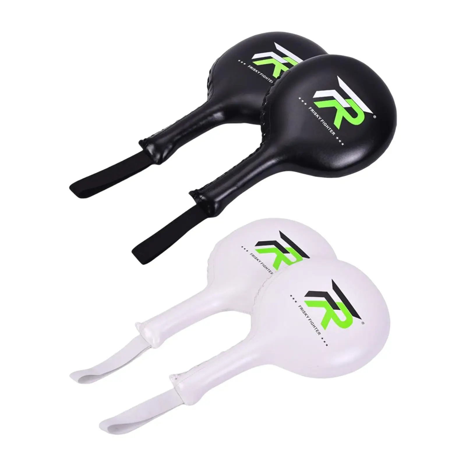 

2Pcs Taekwondo Kick Pad Training Target Punching Bag Sparring Gear Punching Glove Premium Boxing Focus Mitts for Karate Mma