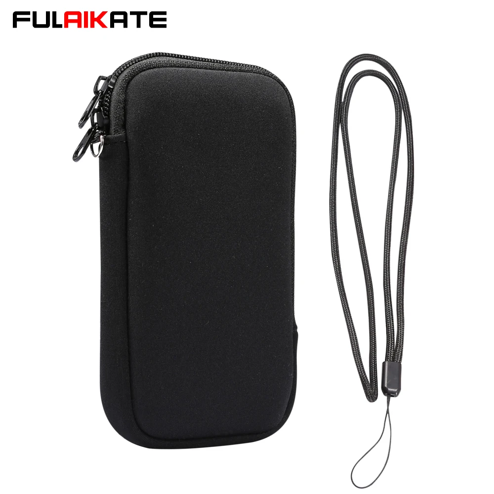 FULAIKATE 5 4 дюйма-7 2 дюйма женская сумка на шею чехол для 14 Plus эластичный Smart 15 Pro Max