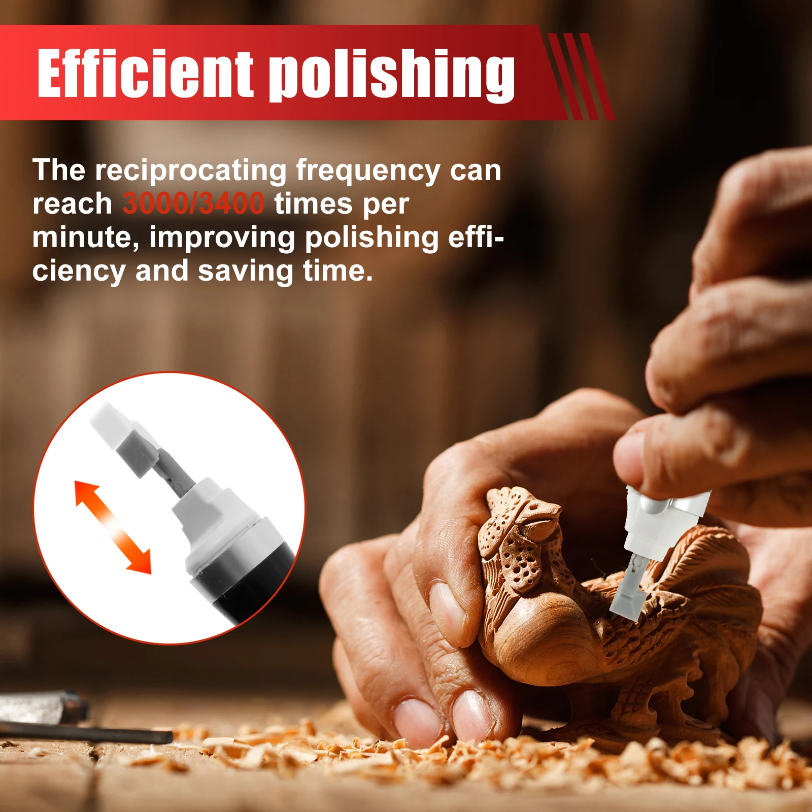 Электрическая сабельная шлифовальная машинка 2 скорости миниатюрная